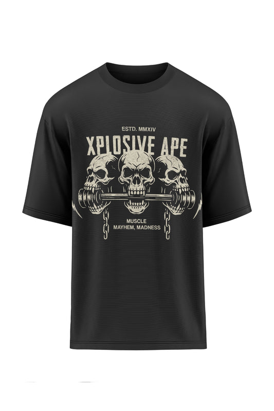 XAPE Feast of Force Oversized Tee - Black