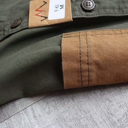 Linen Long Sleeve Retro coat Shirt