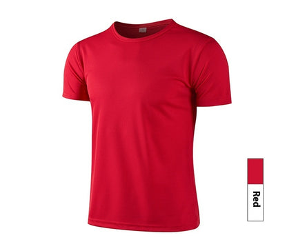 Mens Quick-drying sports T-shirts