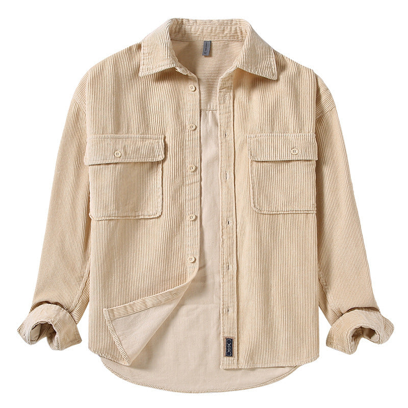 Mens Casual Loose Shirt