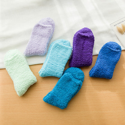 Women's Coral Cashmere Socks