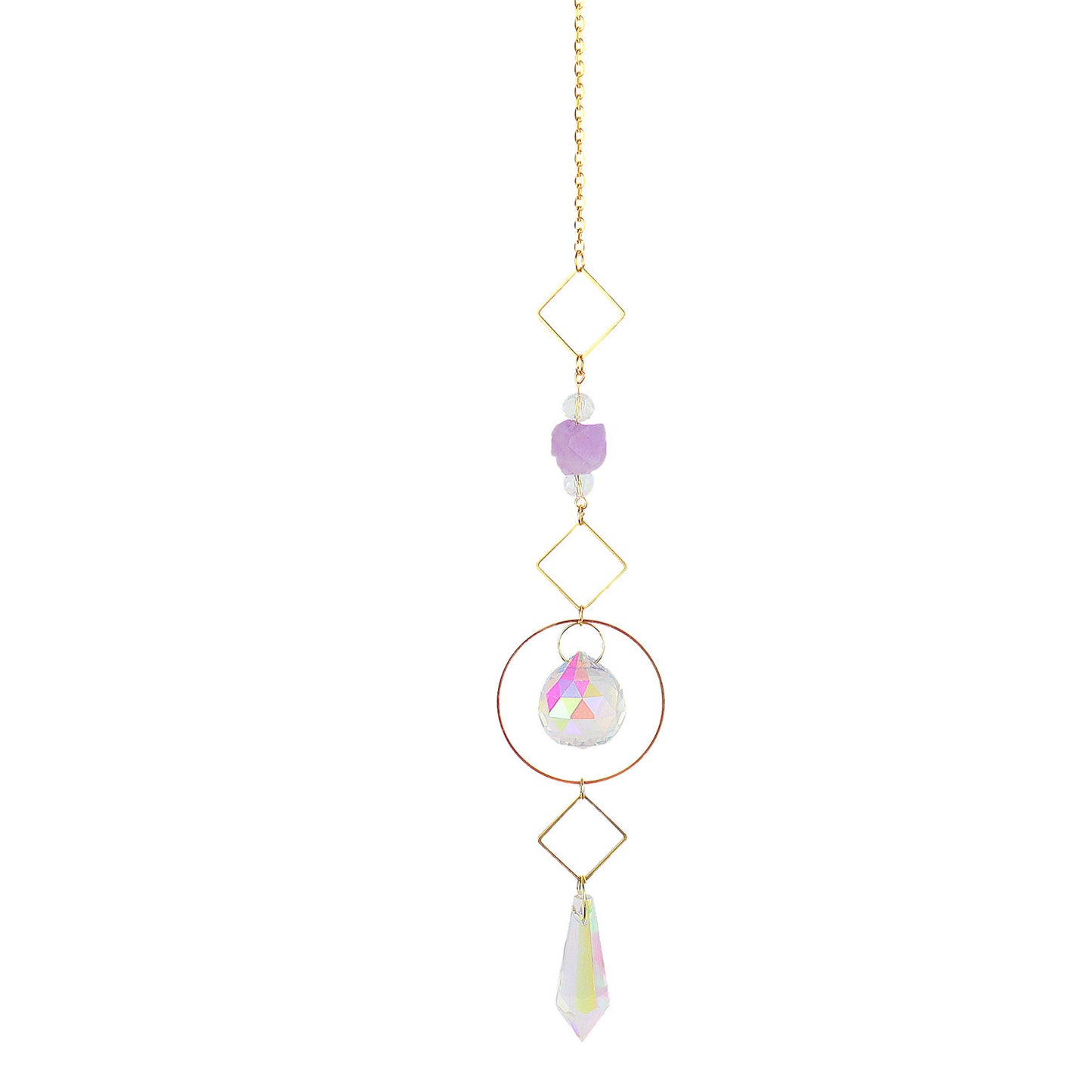 Minted Garden WindChime Crystal Wind Chime Garden