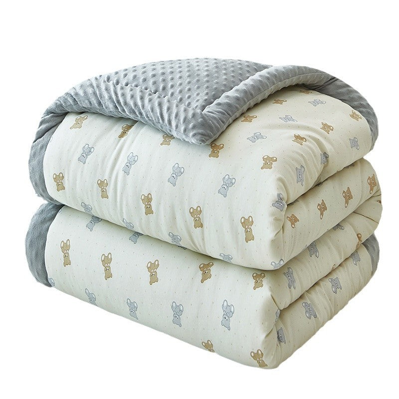 Beanie Blanket Washed Cotton Quilt