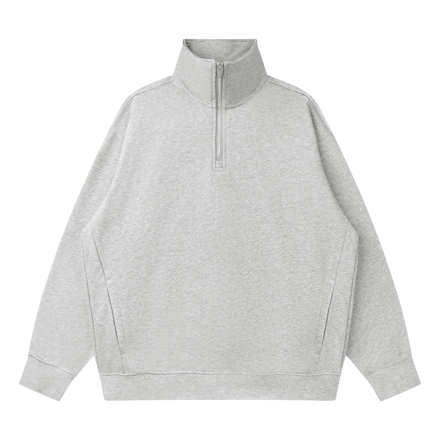 Waran Quarter-Zip Drop Shoulder Sweatshirt
