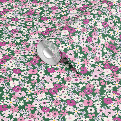 PRIMROSE PATH PINK WALLPAPER
