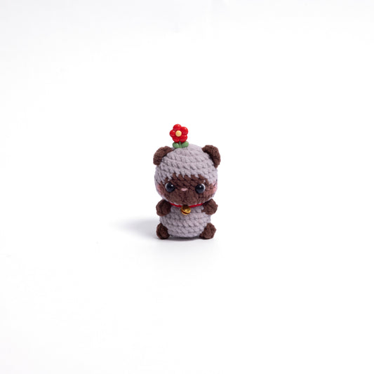 Whimsical Flower Cat