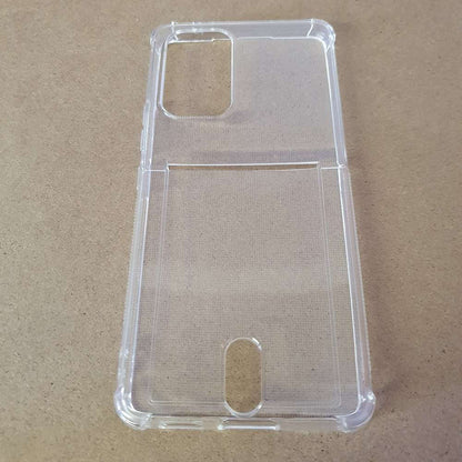 Soft TPU Clear Case With Card Slot - For Samsung A53 5G