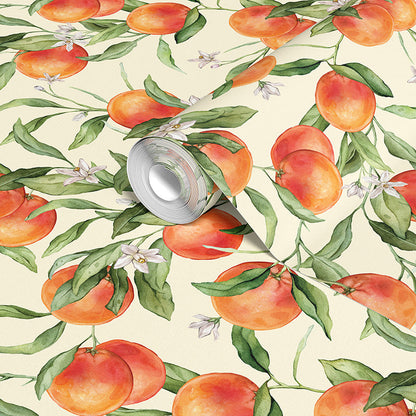 GIARDINA D'AMALFI CREAM WALLPAPER