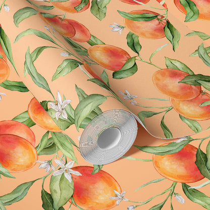 GIARDINA D'AMALFI PEACH WALLPAPER