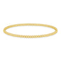 Gold Plated Small Beaded Stretch Bracelet