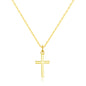 Gold Plated Cross Necklace