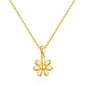 Gold Plated Daisy Necklace
