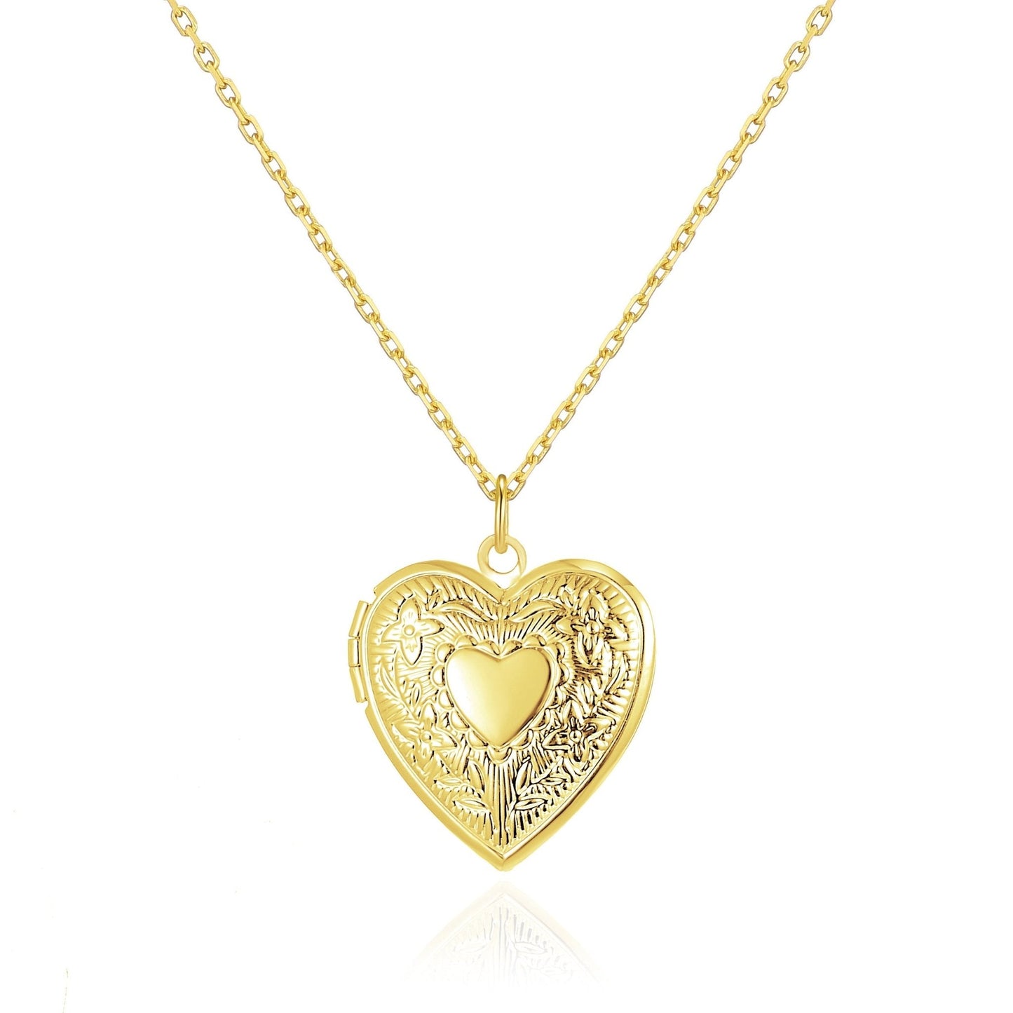 Gold Plated Heart Locket