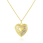 18k Gold Plated Heart Locket
