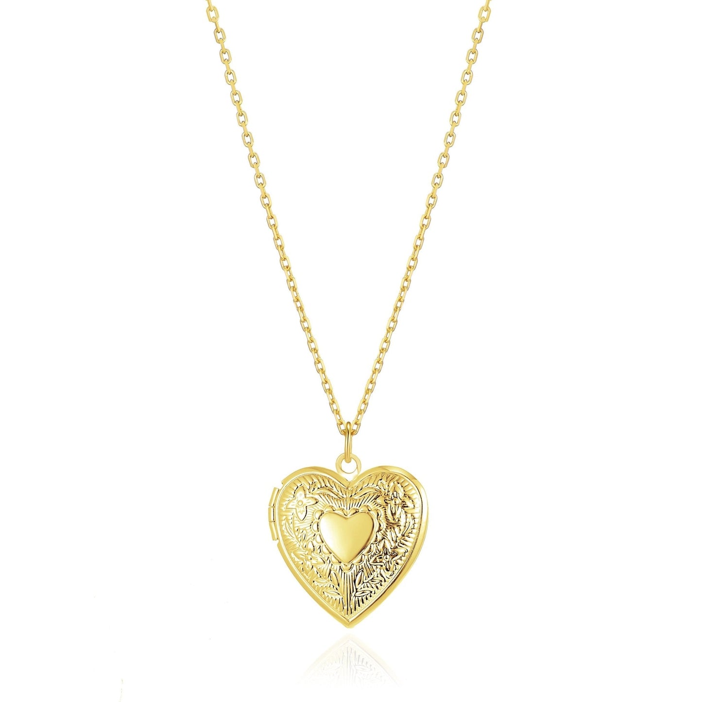 Gold Plated Heart Locket