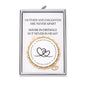 Gold Plated Mother and Daughter Quote Stretch Bracelet with Gift Box