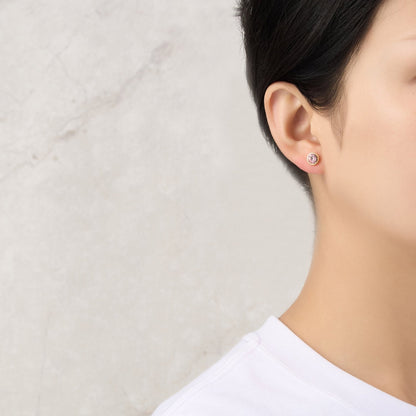 Gold Plated October (Tourmaline) Birthstone Necklace & Earrings Set Created with Zircondia® Crystals