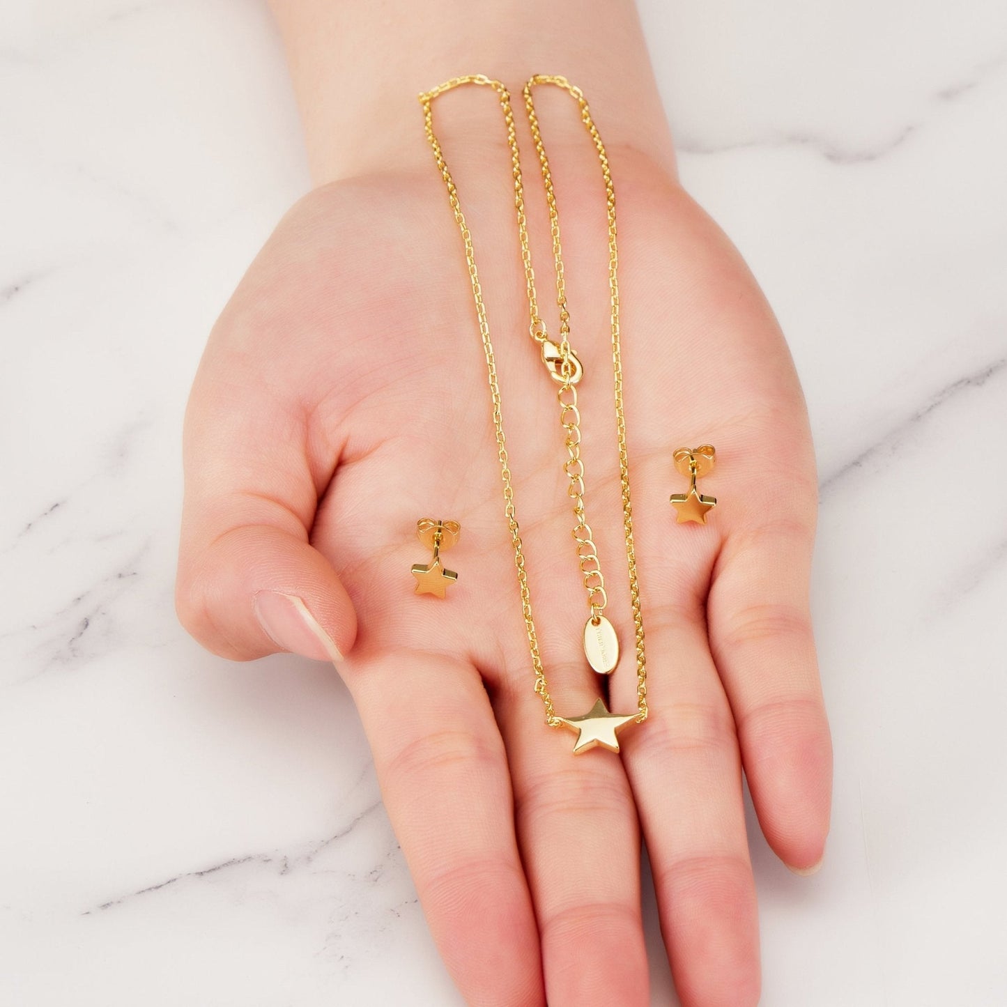 Gold Plated Star Set