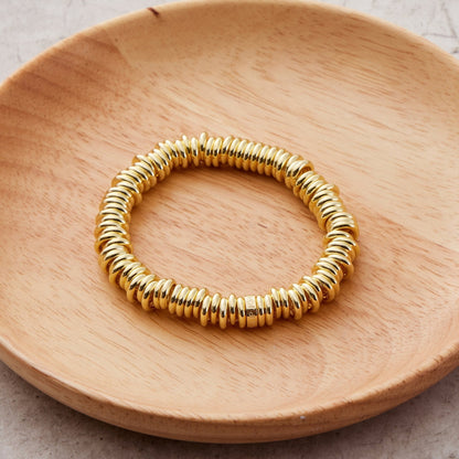 Gold Plated Sweetie Stretch Bracelet
