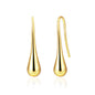 Gold Plated Teardrop Earrings