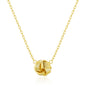 Gold Plated Love Knot Necklace