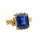Gold Sapphire Ring - Layla