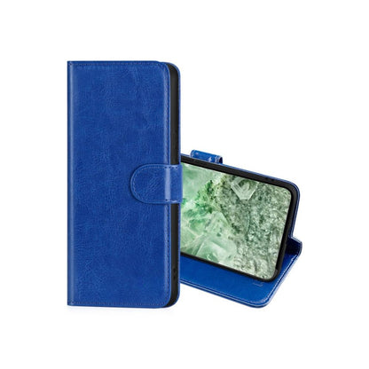 Google Pixel 7 Book Flip Case Leather Wallet with Magnetic Closure