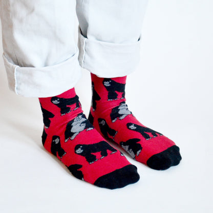 Le lot de 2 paires de chaussettes en bambou Ape