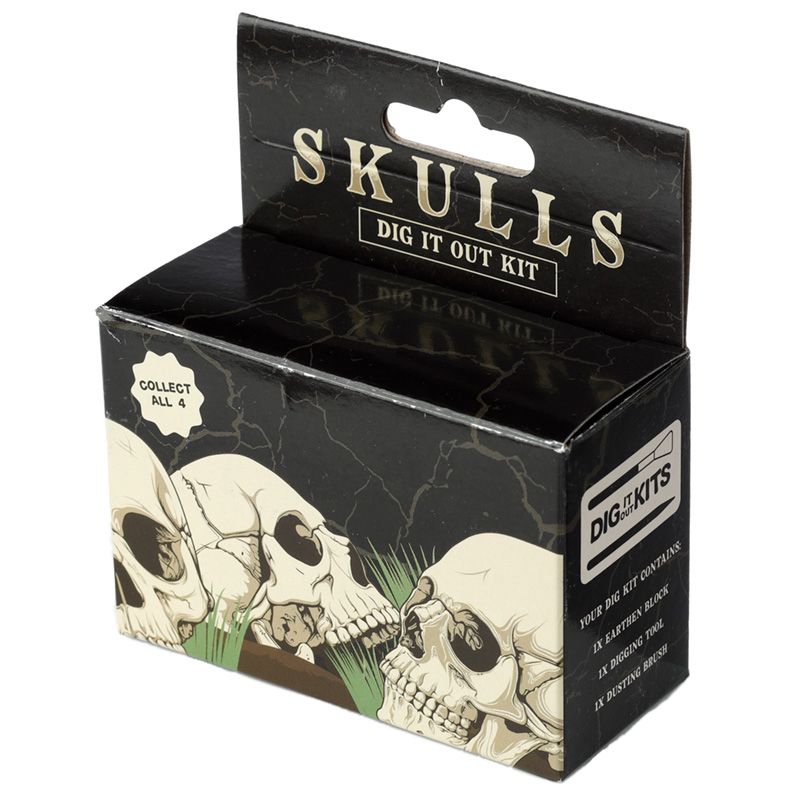 Gothic Gifts Kit de fouille tête de mort