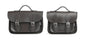 Handmade Leather Micro Satchel - Graphite