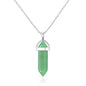 Green Aventurine Genuine Gemstone Necklace