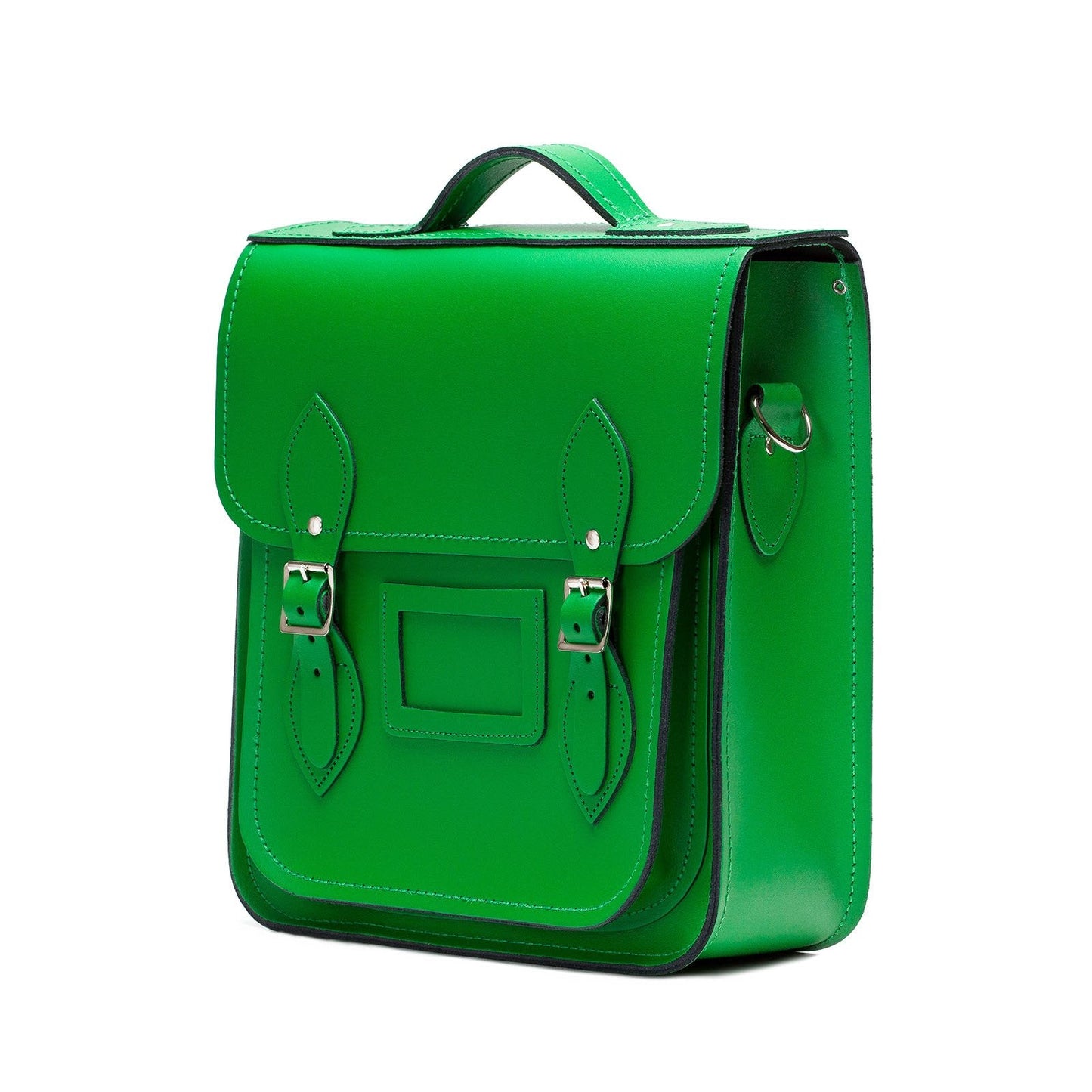 Sac à dos de ville en cuir fait main - Vert