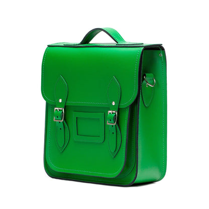 Sac à dos de ville en cuir fait main - Vert