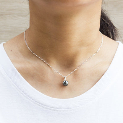 Grey Shell Pearl Necklace