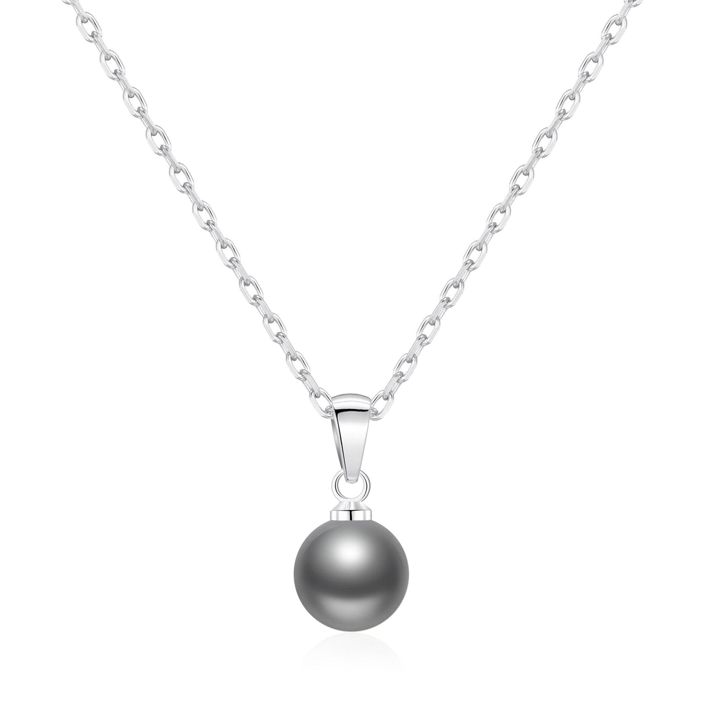 Grey Shell Pearl Necklace