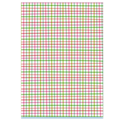 COTTAGE CHECK GIFT WRAP SHEET