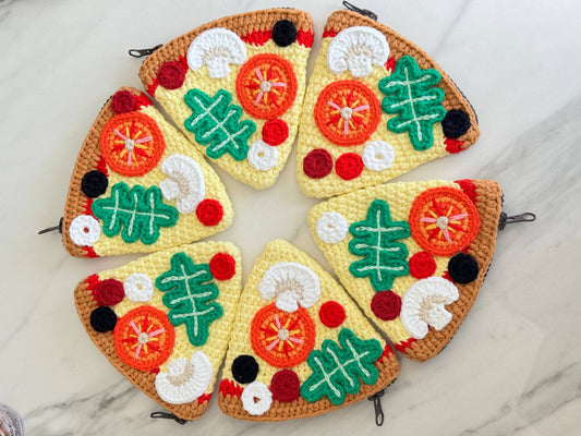 Pizza purse, watermelon purse