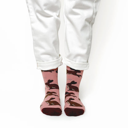 Pink Lover 4 Bamboo Sock Set