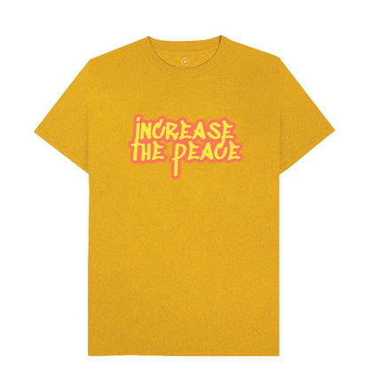Increase The Peace Print Men's T-Shirts