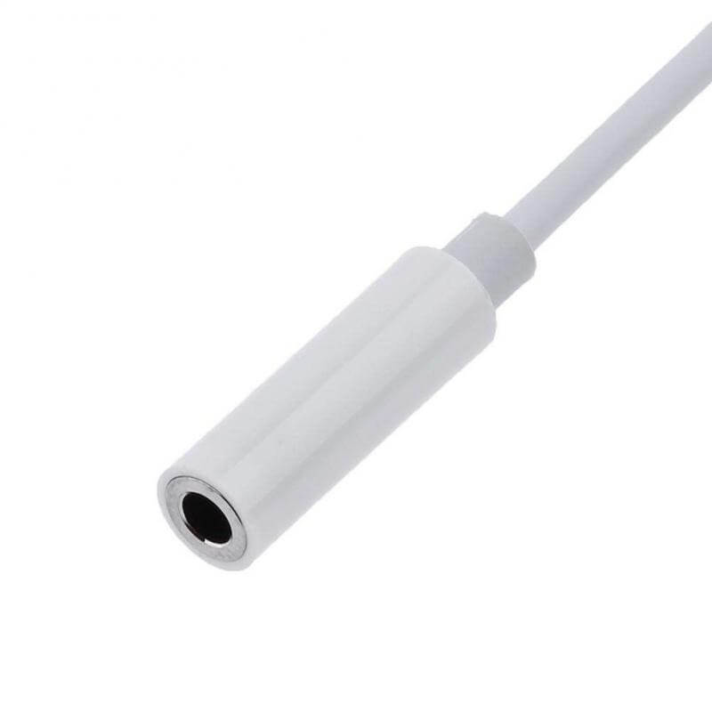 USB-C to 3.5mm Audio Adapter - White (For Samsung)