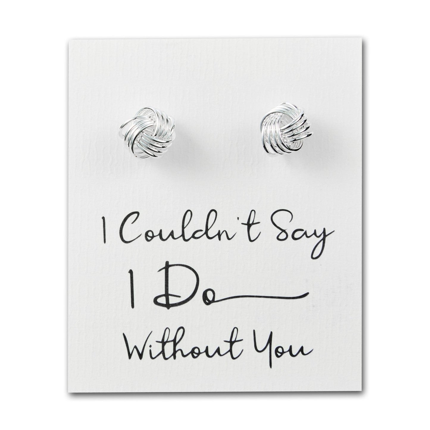 I Couldn't Say I Do Without You Wedding Cufflinks