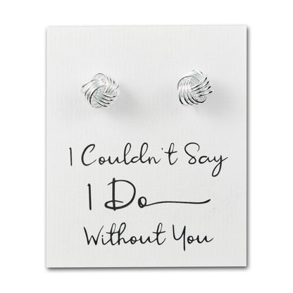 I Couldn't Say I Do Without You Wedding Cufflinks