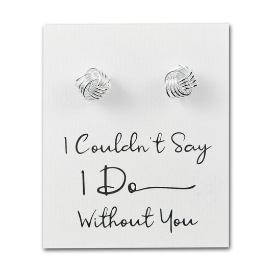 I Couldn't Say I Do Without You Wedding Cufflinks