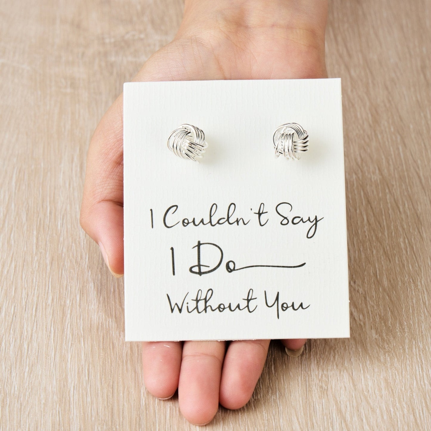 I Couldn't Say I Do Without You Wedding Cufflinks