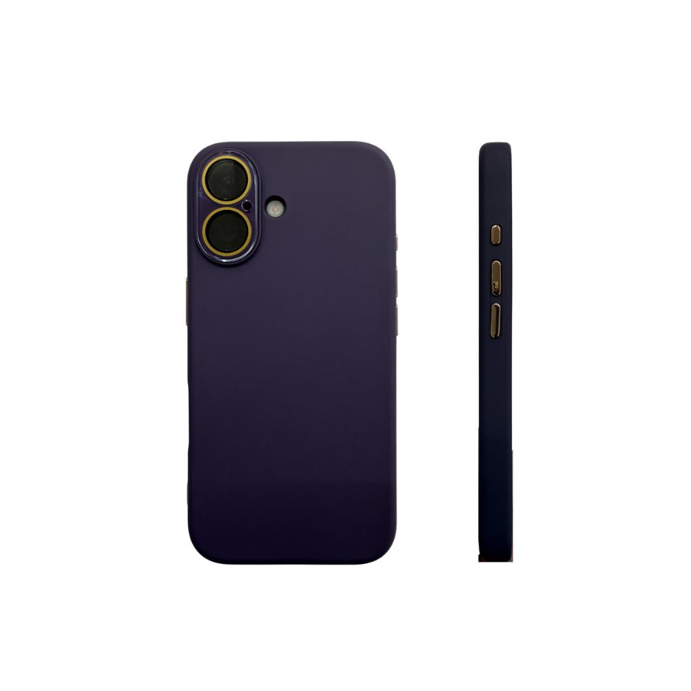 Coque de protection d'objectif en silicone pour iPhone 16 Series