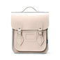 Handmade Leather City Backpack - Iced Coffee