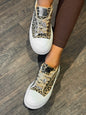 Lace Up Love Platform Trainers