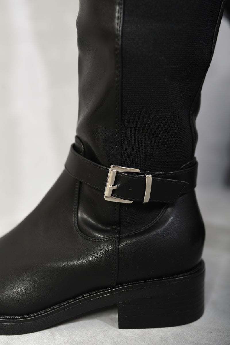 Bottes à boucle hautes