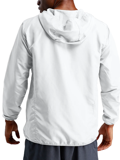 Soft Hooded Sports Jacket