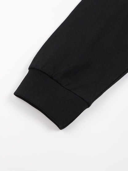 Crew Neck Drop Shoulder Long Sleeve Shirt 270GSM